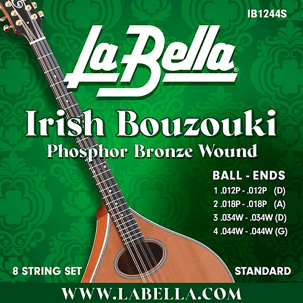 IB Irish Bouzouki 8 String Set Standard