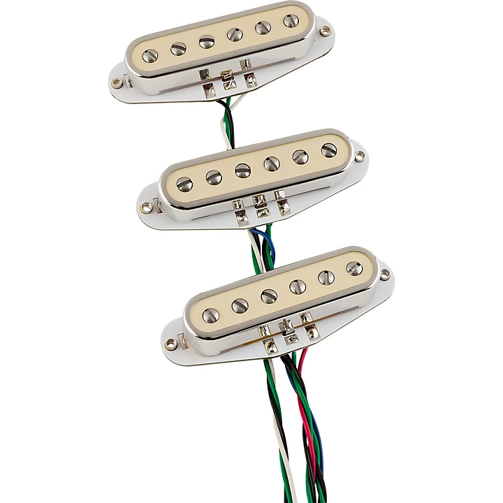 CuNiFe Stratocaster Pickup Set Vintage White