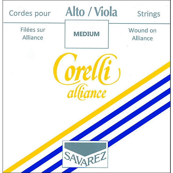Alliance Viola String Set Full Size Medium Loop End