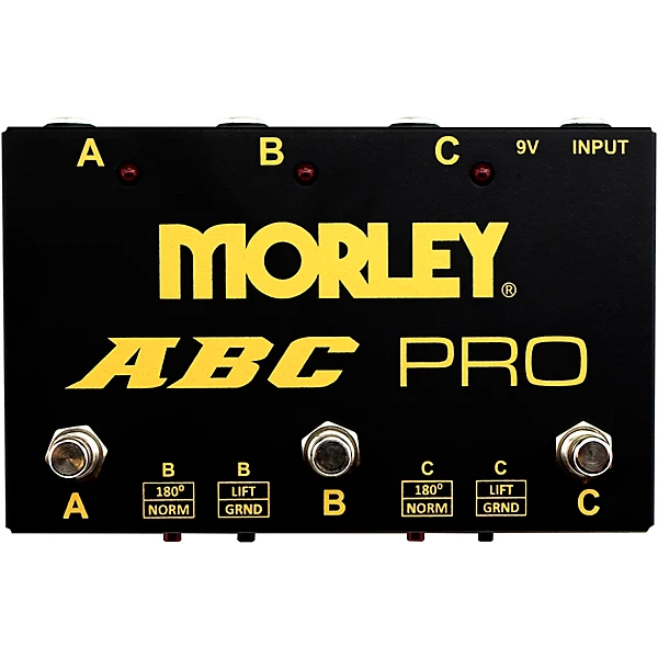 Morley ABC Pro Switcher Combiner Pedal Level 1 L54761004000000.gc