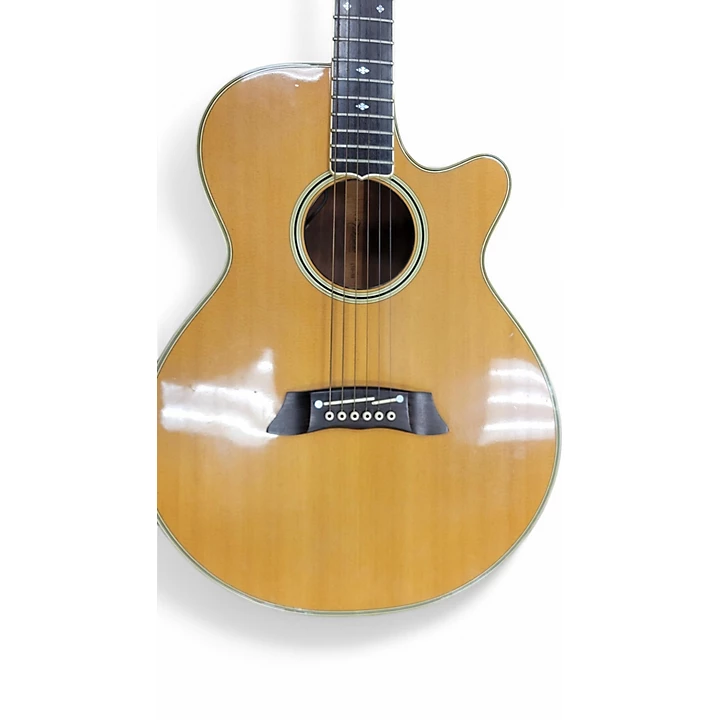 Used Takamine LTD 89 Natural Acoustic Electric Guitar
