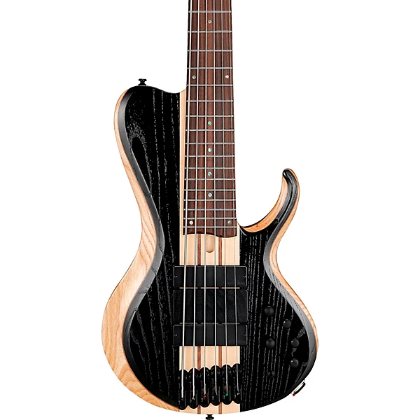 Ibanez BTB866SC 6 String Electric Bass Weathered Black Low Gloss