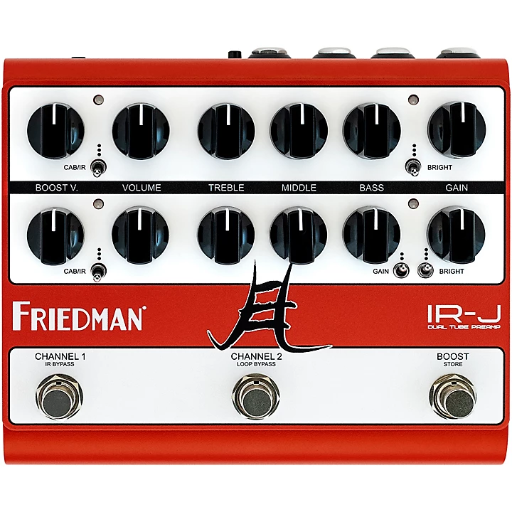 IRJ Dual Tube Jake E Lee Signature Dual Tube Preamp DIIR Dual Channel