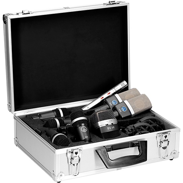 Drumset Premium 8 piece Microphone Set Black