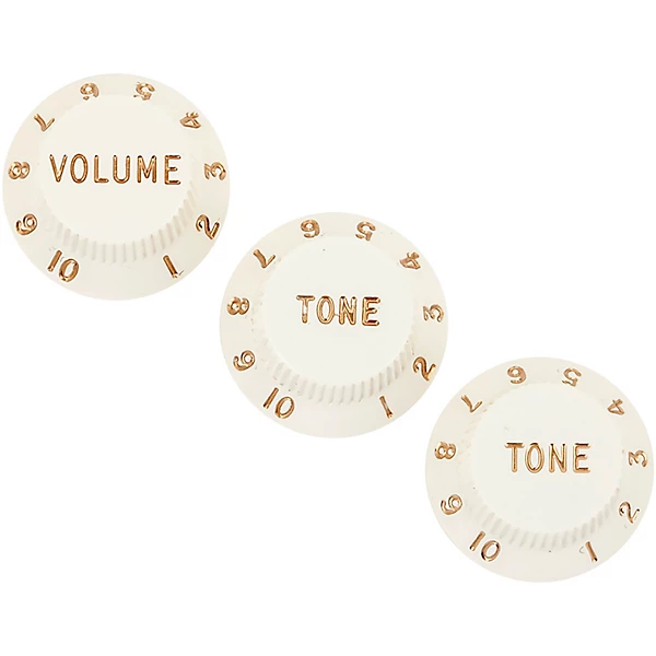 Stratocaster Knob Sets Parchment