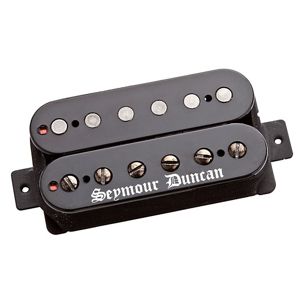 Black Winter Trembucker Electric Guitar Pickup Black Bridge