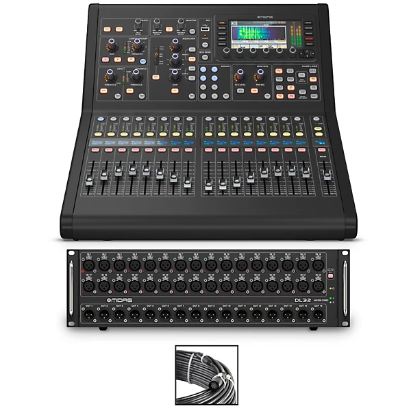 M32R LIVE Digital Mixer Bundle With DL32 Stage Box