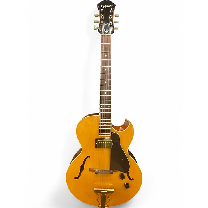Used Epiphone ZEPHYR REGENT Natural Hollow Body Electric Guitar