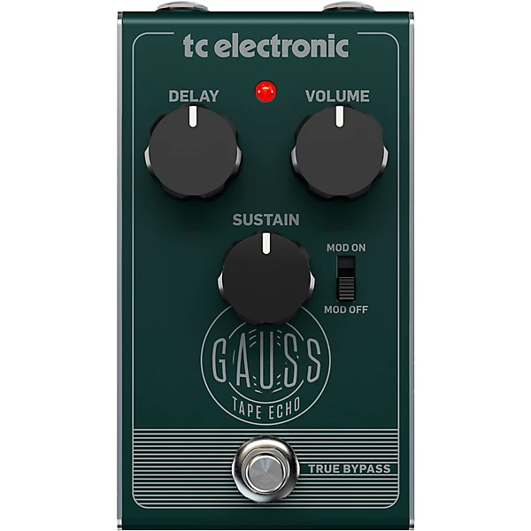 TC Electronic Gauss Echo Effects Pedal