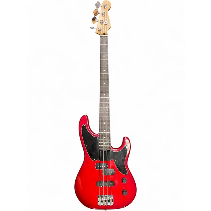 Used Fender COWPOKE PRECISION BASS Red Electric Bass Guitar
