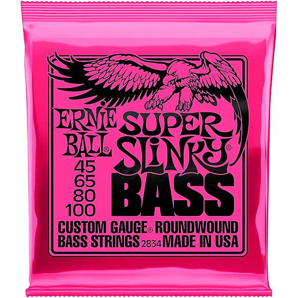 2834 Super Slinky Roundwound Bass Strings