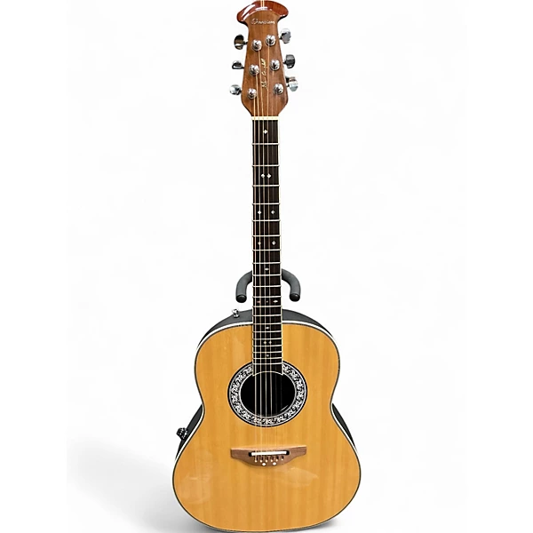 Used Ovation 1627vl 4gc Glen Campbell Natural Acoustic Electric Guitar