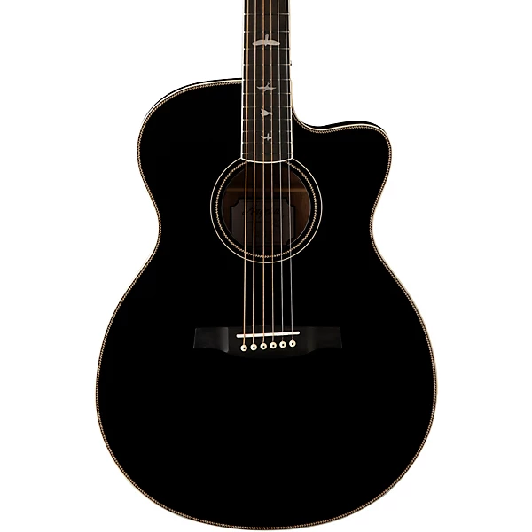 SE A20E All Mahogany Acoustic Electric Guitar Black