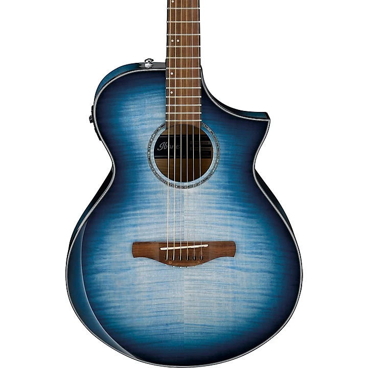 AEWC400 Comfort Acoustic Electric Guitar Blue Sunburst