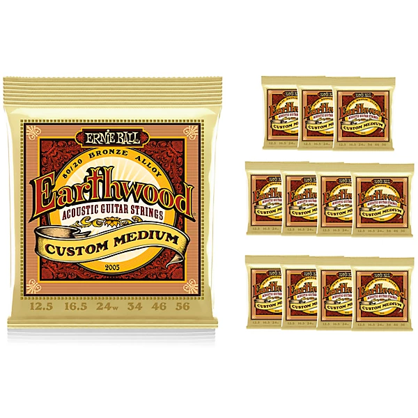Earthwood 80 20 Custom Medium Acoustic Strings