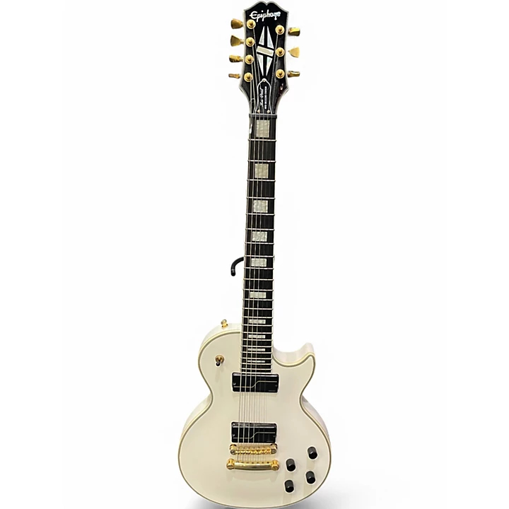 Used Epiphone LES PAUL MKH ORIGINS White Solid Body Electric Guitar