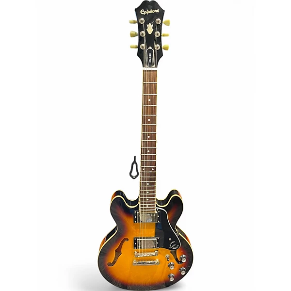Used Epiphone ES339 2 Color Sunburst Hollow Body Electric Guitar