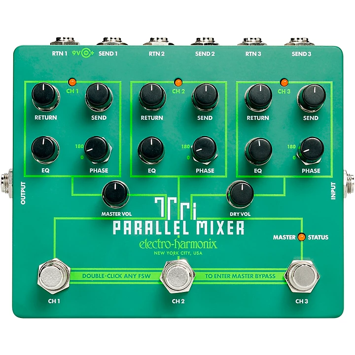 Tri Parallel Mixer Pedal
