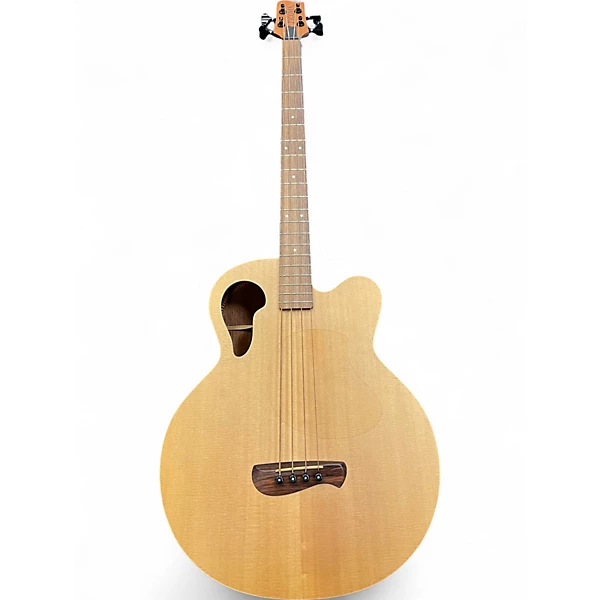 Used Tacoma cb10 Natural Acoustic Bass Guitar