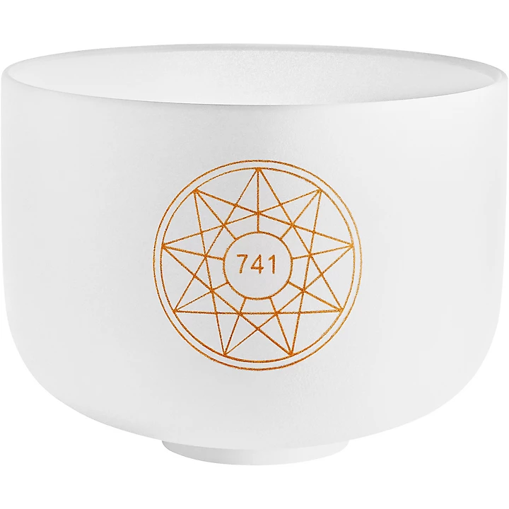 Sonic Energy Sol Solfeggio Crystal Singing Bowl 10 in