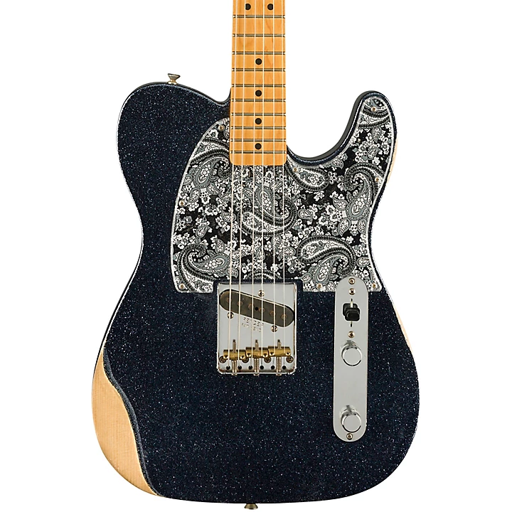 Brad Paisley Esquire Electric Guitar Black Sparkle