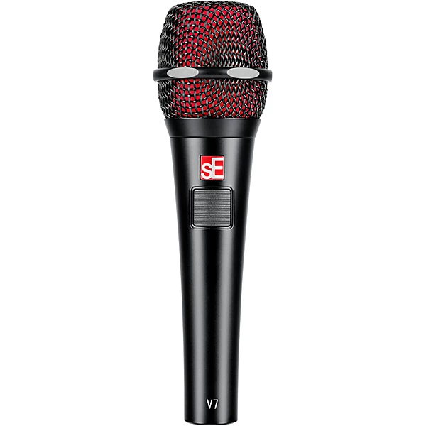 V7 PTT PUSH TO TALK Handheld Supercardioid with Mic Cradle