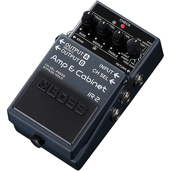 IR 2 Amp Cabinet Effects Pedal Dark Grey