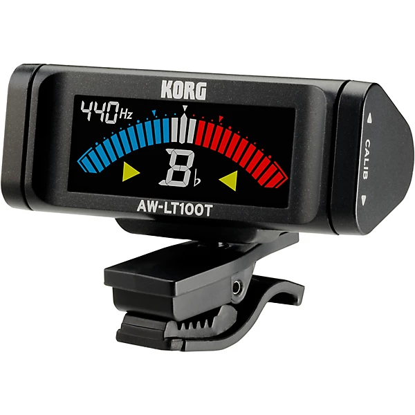 AW LT100 Clip On Trumpet Tuner Black