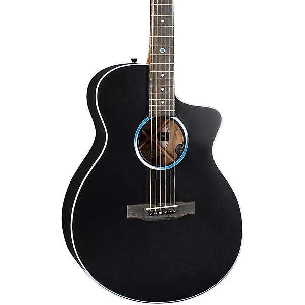 Martin SCE Custom Road Series Koa Acoustic Electric Guitar Black