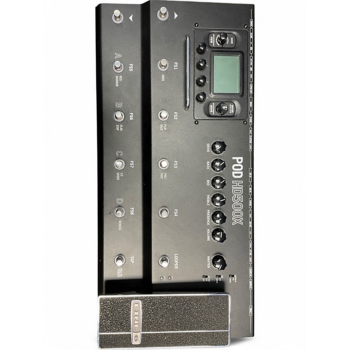 Used Line 6 Pod HD500X Amp Modeler Effect Processor