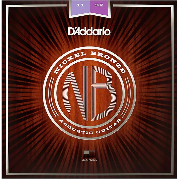 NB1152 Nickel Bronze Custom Light Acoustic Strings