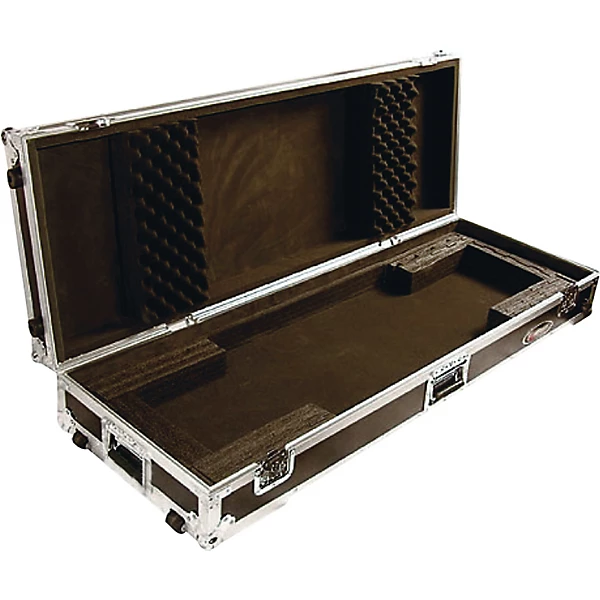 Flight Zone Keyboard case for 76 note keyboards with wheels