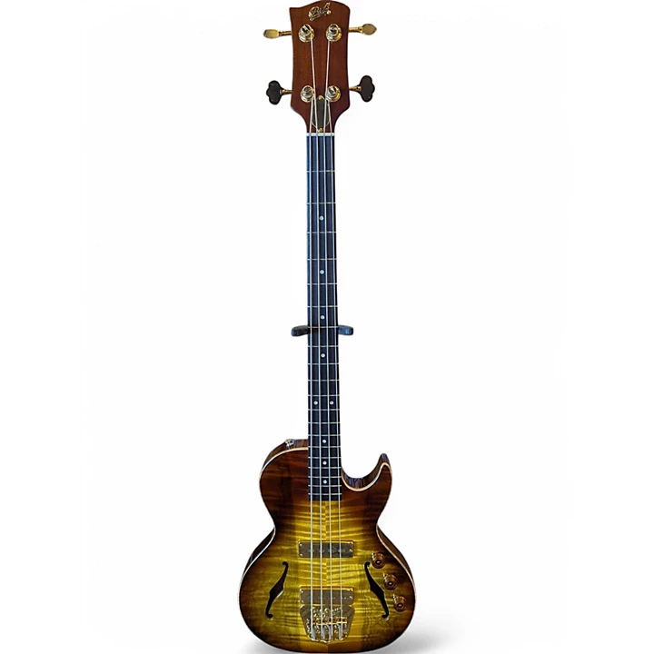 Bg Used Bg Big Sister Private Build Tobacco Burst Electric Bass Guitar.gc