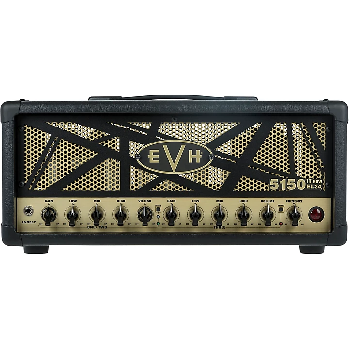 EVH 5150III 50W EL34 50W Tube Guitar Amp Head Level 2 Black