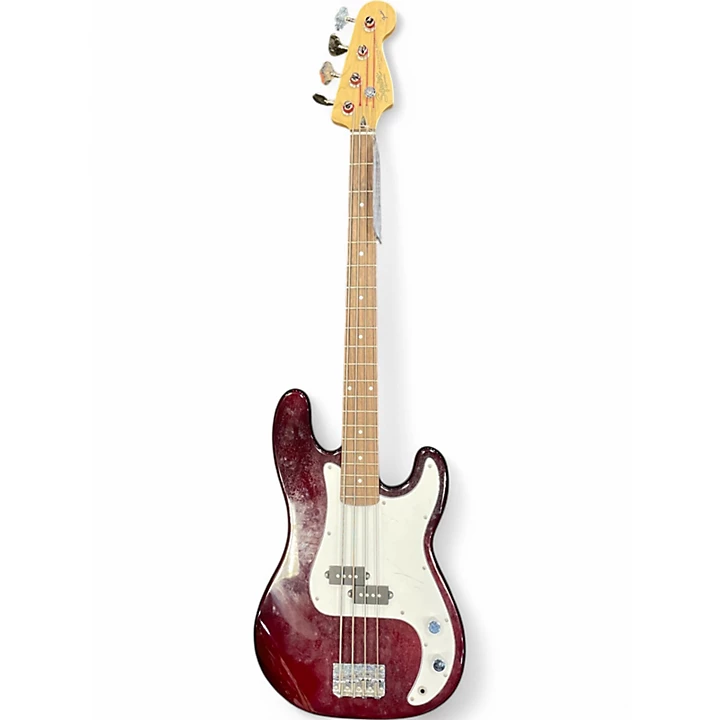 Squier Used Squier precision bass red Electric Bass Guitar