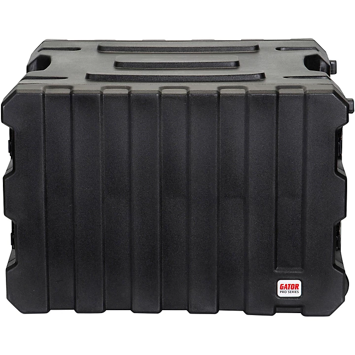 G Pro Roto Mold Rolling Rack Case Black 8 Space
