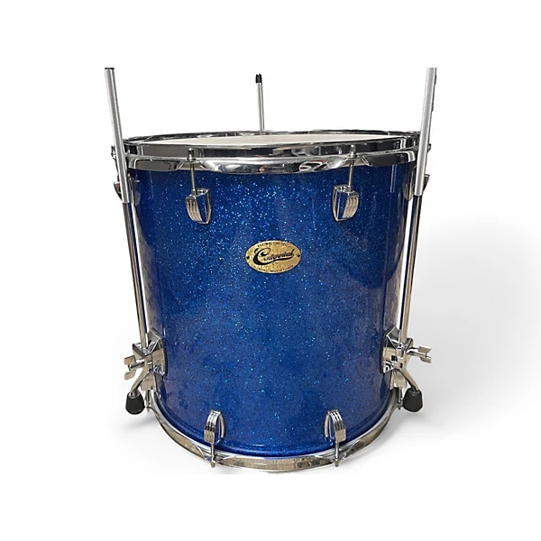 Ludwig Used Ludwig 4 Piece Centennial BLUE SPARKLE Drum Kit