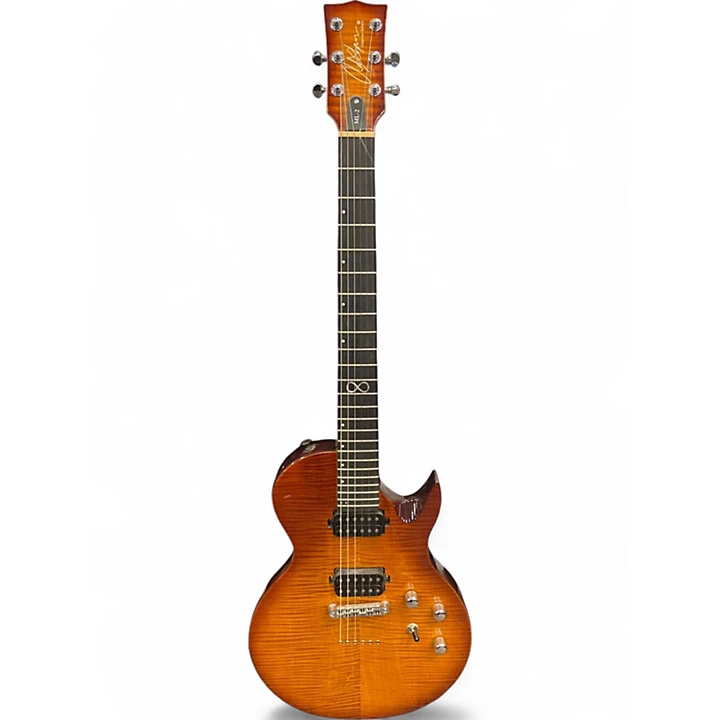 Used Chapman ml 2 Caramel Burst Solid Body Electric Guitar