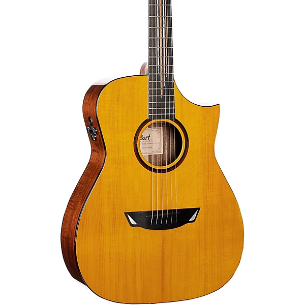LUXE II Frank Gambale Signature Series Acoustic Electric Guitar Natural