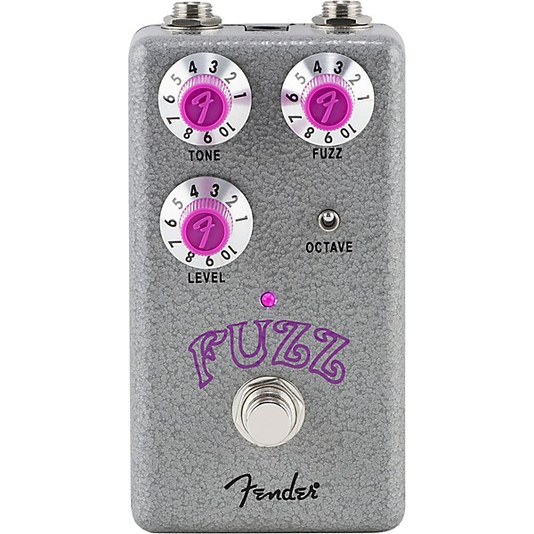 Hammertone Fuzz Effects Pedal Gray and Purple