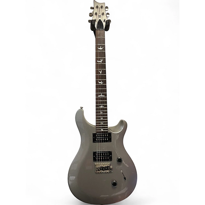 Used PRS SE Standard 24 Silver Solid Body Electric Guitar
