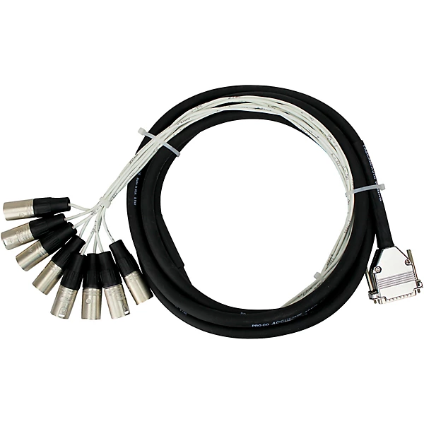 DA88XM 10 Analog DB25 XLRM Patch Snake 5 ft