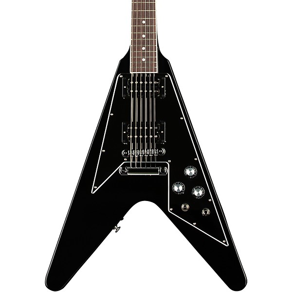 Gibson 70s Flying V Mirror Limited Edition Electric Guitar Level 2 Ebony