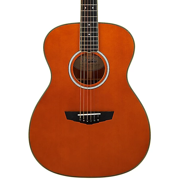 Excel Tammany OM Acoustic Electric Guitar Vintage Natural