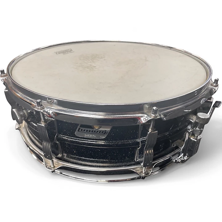 Ludwig Used Ludwig 5X14 Acrolite Snare galaxy black Drum