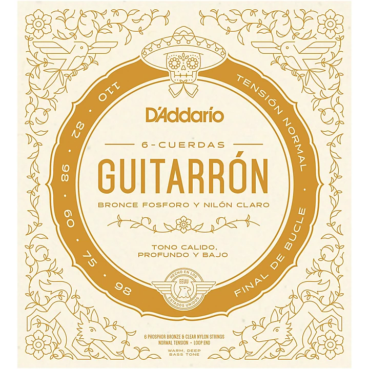 Guitarron 6 String Set Phosphor Bronze Normal Tension