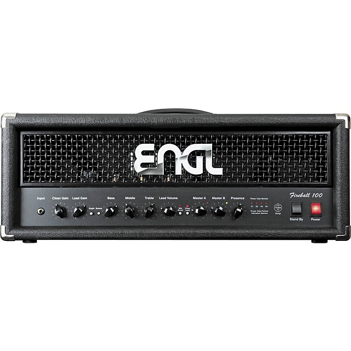 Fireball 100 100W Tube Guitar Amp Head Black