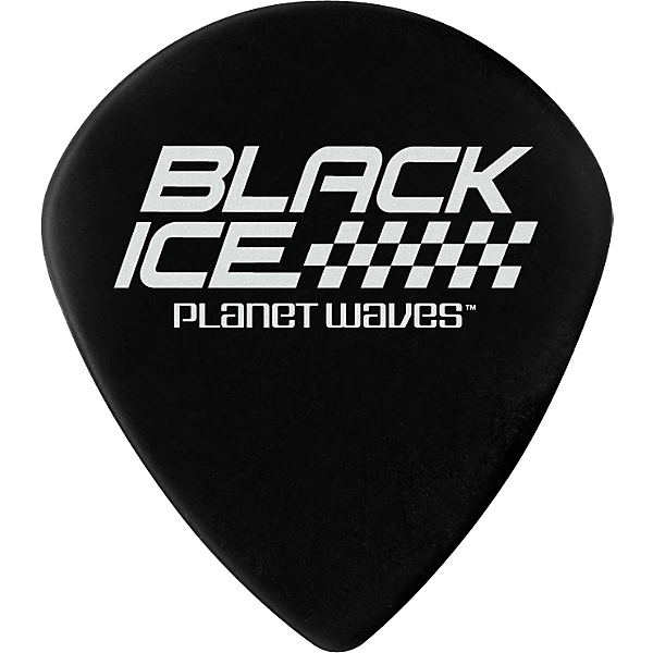 10 Small Guitar Picks Medium Black Ice
