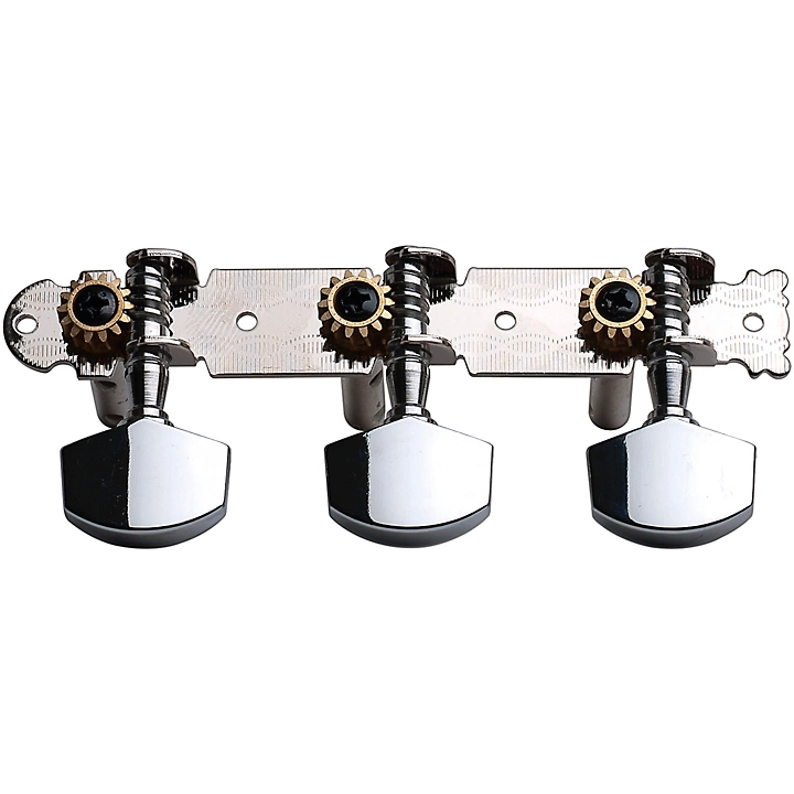 Duel Mount Plate Steel Metal Set Guitar Tuning Machines