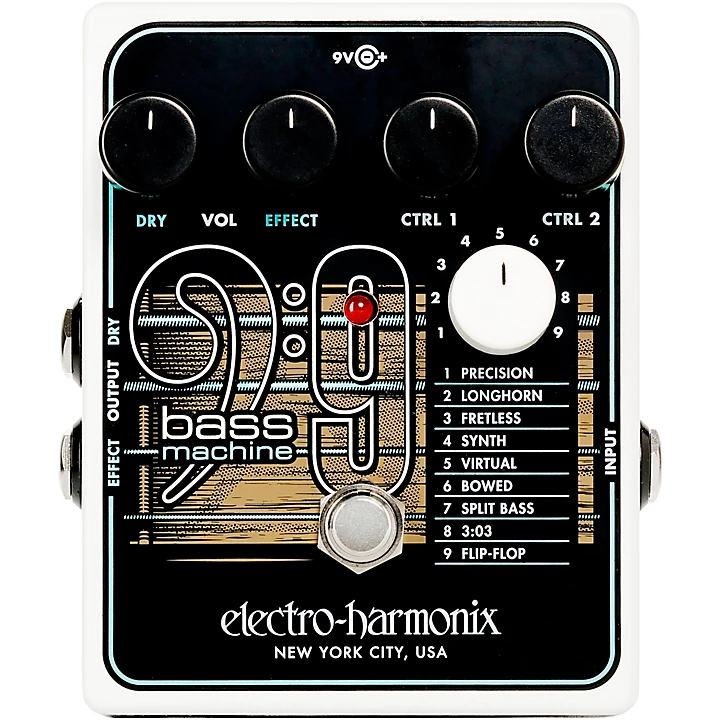 BASS9 Bass Machine Effects Pedal